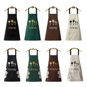 Apron with hand wipe